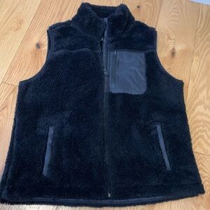 PICK ANY 3 ITEMS FOR $10 - Calvin Klein Black Fleece Vest with Pocket